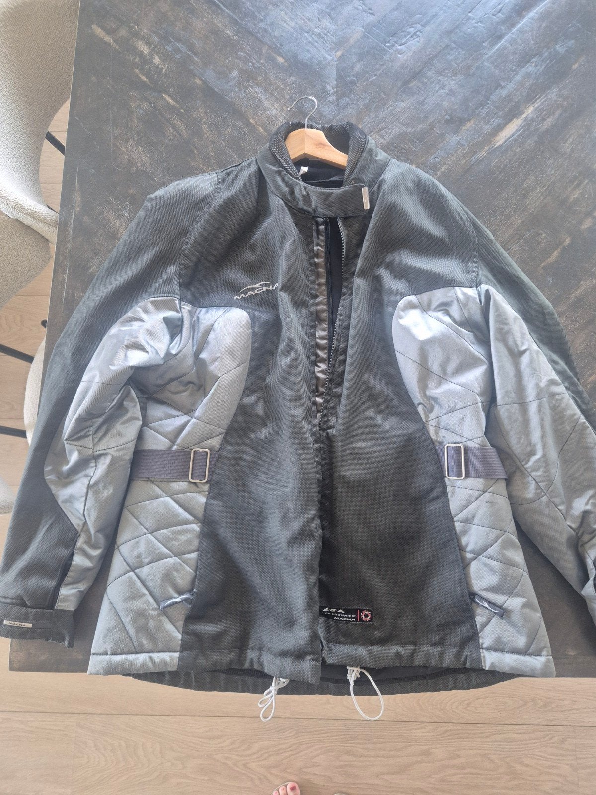 Textiele Macna motorjas, Motoren, Kleding | Motorkleding, Ophalen, Tweedehands, Jas | textiel, Macna