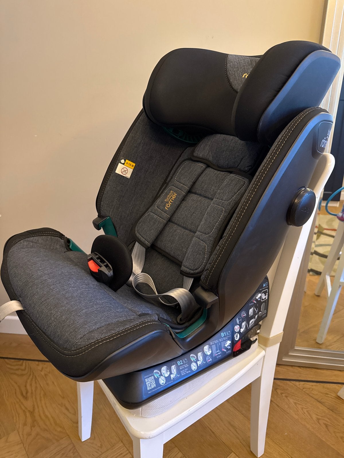 Britax Römer autostoel - Zo goed als nieuw, Ophalen, Romer, Verstelbare rugleuning, Zo goed als nieuw