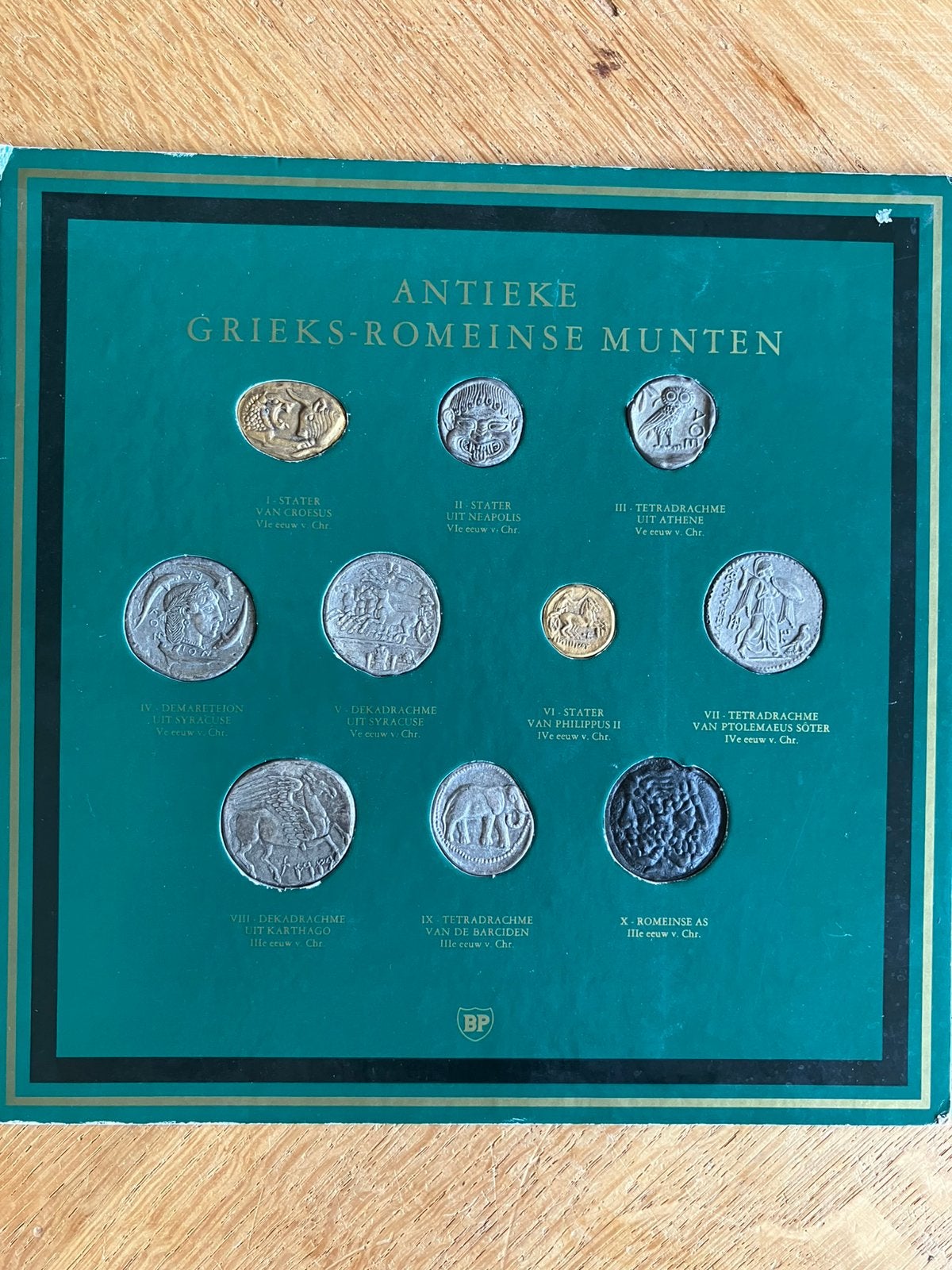 Antieke Grieks-Romeinse munten. Kaart van de BP, Ophalen of Verzenden, Vóór koninkrijk, Overige waardes, Setje