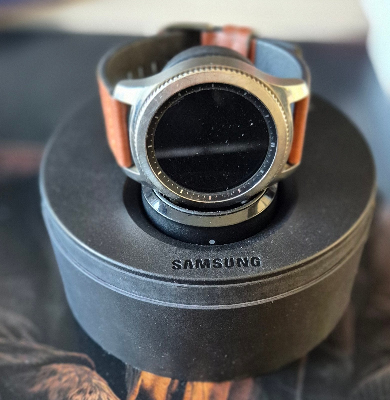 Samsung Gear S3 Classic Smartwatch met GPS en Hartslagmeter, Gebruikt, Ophalen of Verzenden, Samsung, Waterdicht