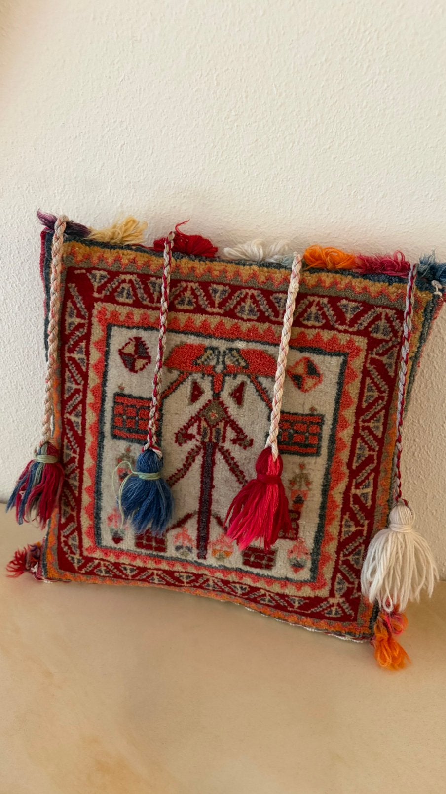Antieke Kamelentas / kussen / zout tas, Antiek en Kunst, Ophalen of Verzenden