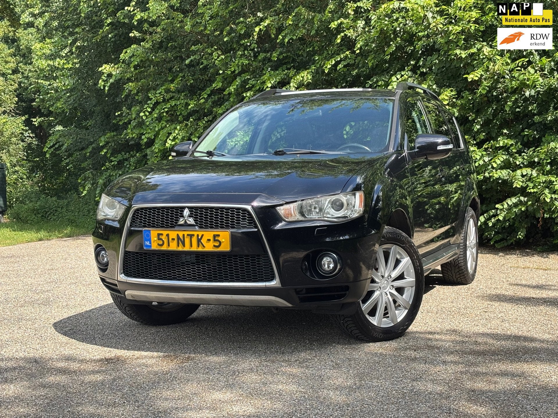 Mitsubishi Outlander 2.4 Instyle | Let op Automaat bak slipt, Auto's, Automaat, Euro 5, 4 cilinders, 7 stoelen