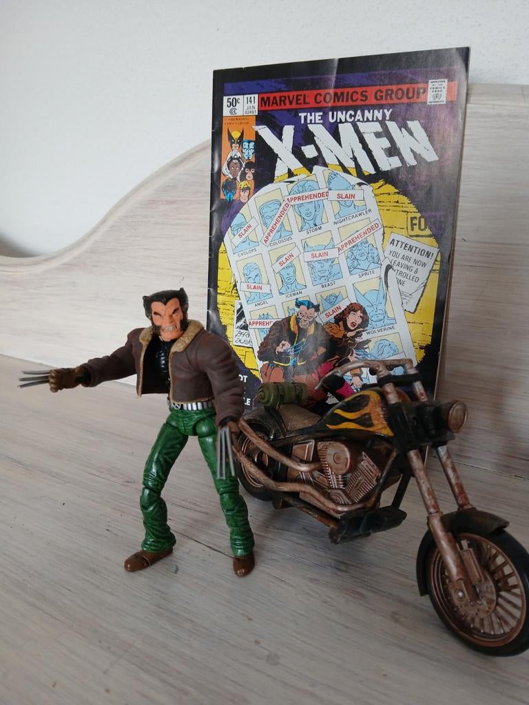 Wolverine X men. actie figuur, Ophalen of Verzenden, Zo goed als nieuw