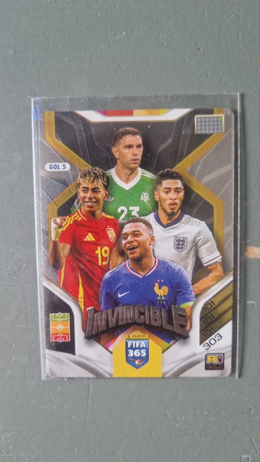 FIFA 365 Adrenalyn XL 2026 Invincible Voetbalkaart, Ophalen of Verzenden, Zo goed als nieuw, Buitenlandse clubs, Spelerskaart