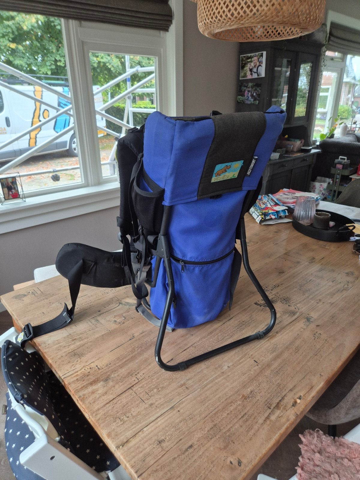 VauDe Jolly Comfort Rugdrager - Ideaal voor Wandelingen, Kinderen en Baby's, Gebruikt, Rug, Draagzak, Ophalen