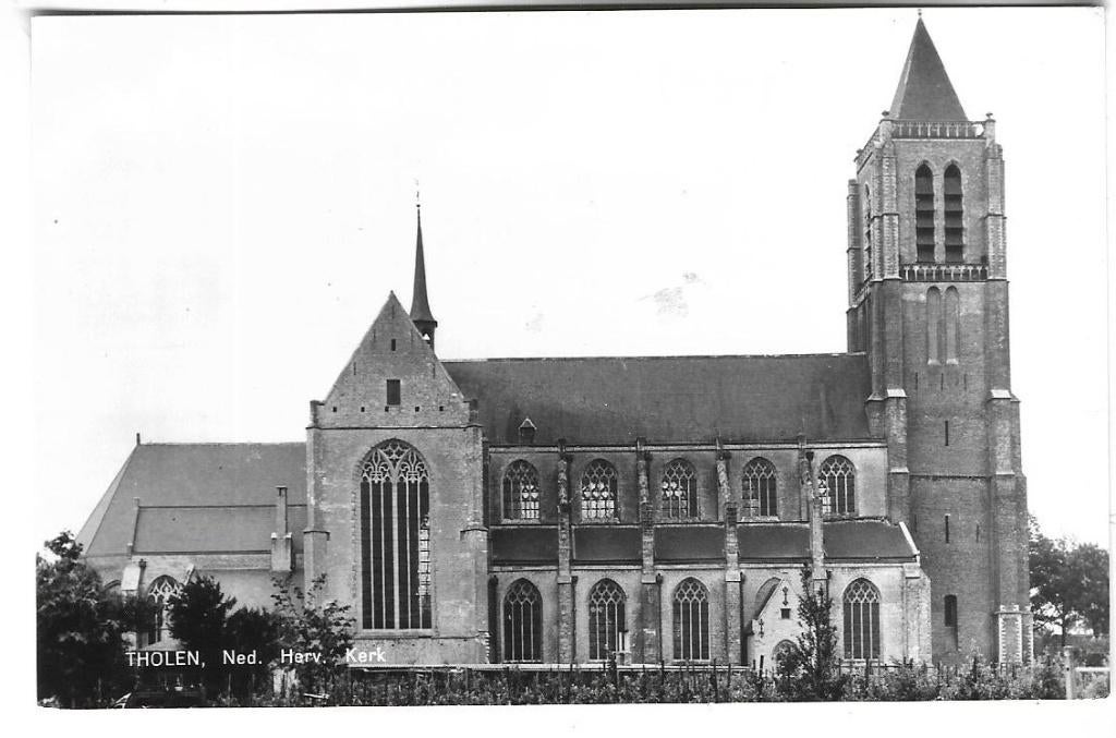 T18 Tholen Ned Herv Kerk, Verzenden, 1960 tot 1980, Ongelopen, Zeeland
