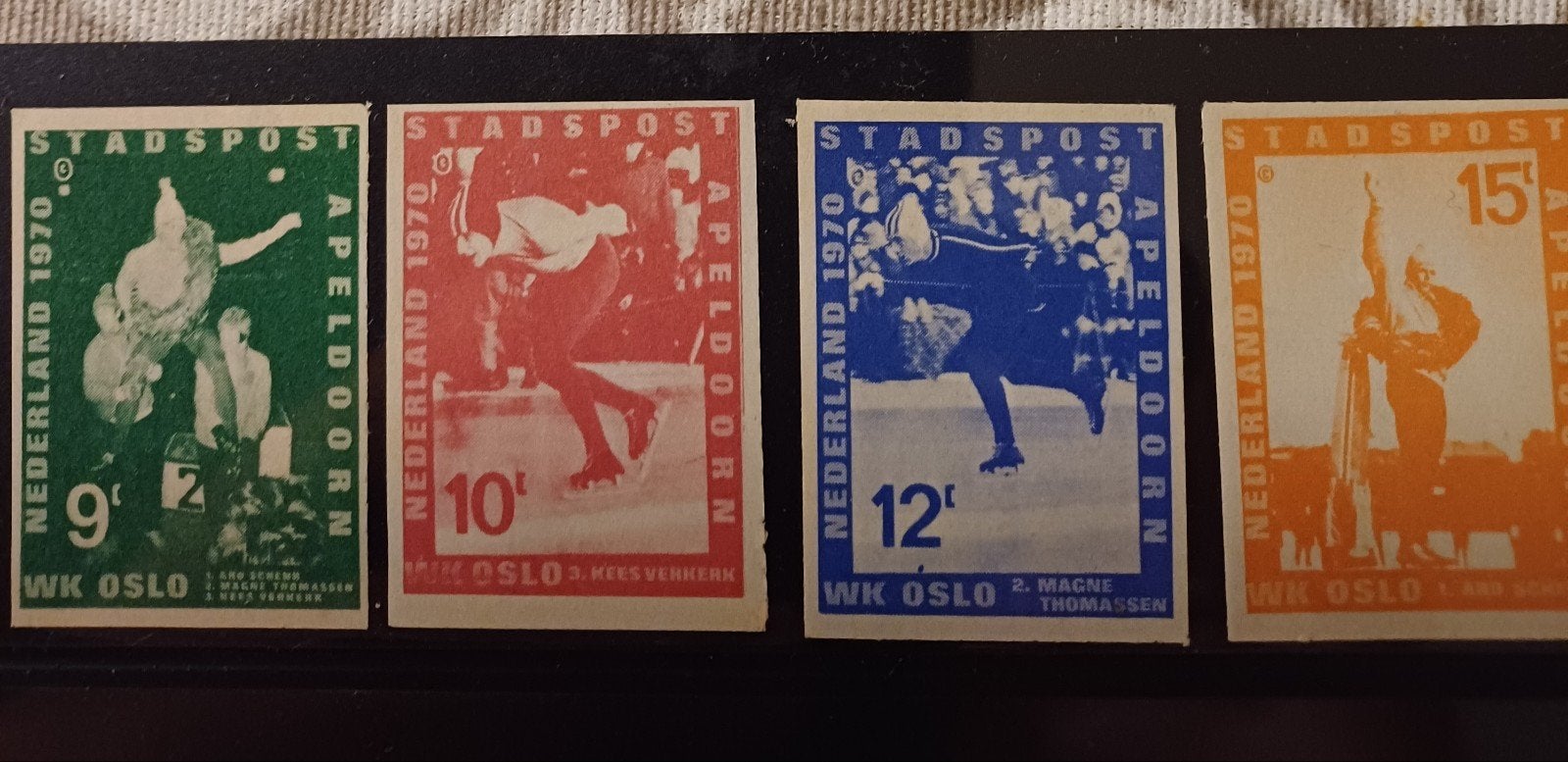 SCHAATSEN PROEFDRUK. ongetand postfris, Ophalen of Verzenden, Sport