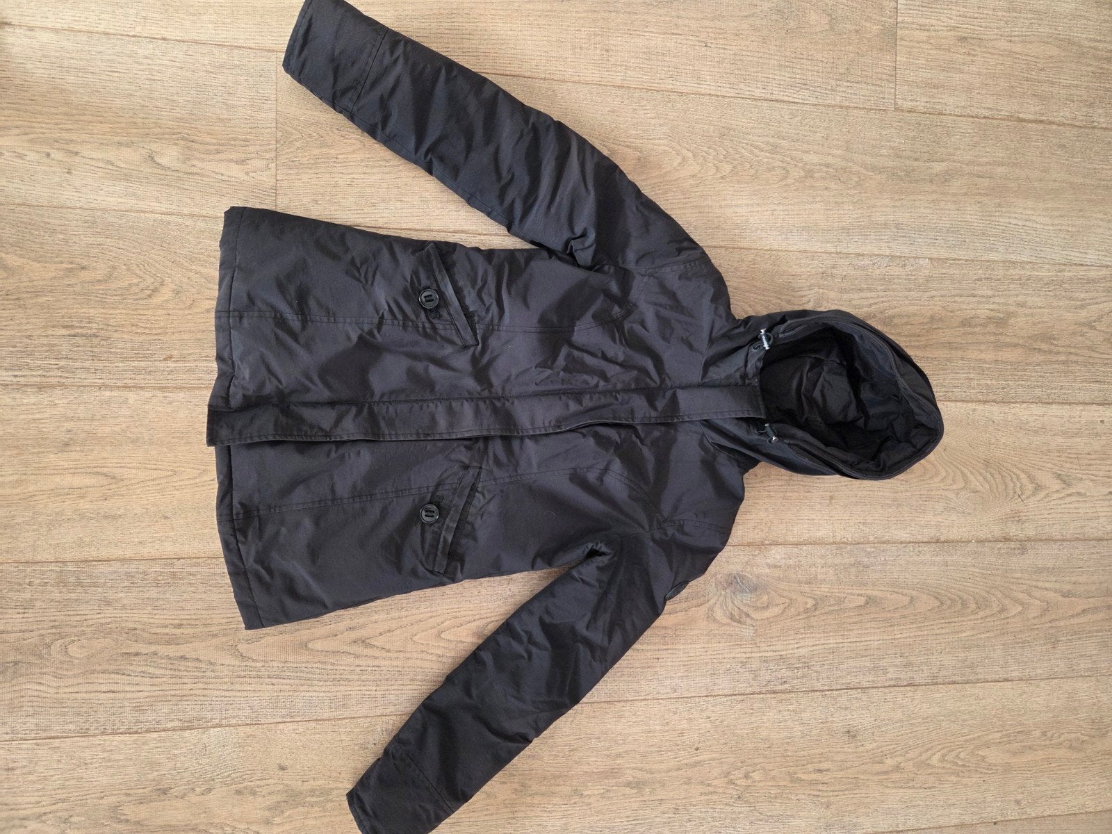 Airforce winterjas zwart maat 16Y, Airforce, Zwart, Ophalen of Verzenden, Zo goed als nieuw