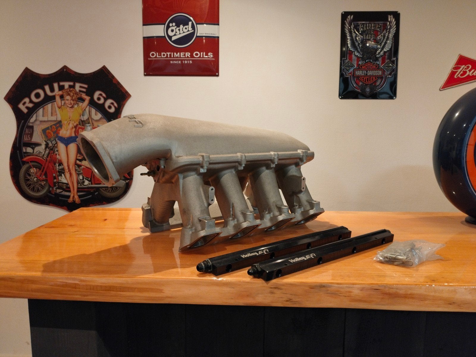 Holley Hi-Ram Inlaatspruitstuk GM LS3/L92 vortec Chevrolet, Ophalen of Verzenden, Gebruikt, Chevrolet