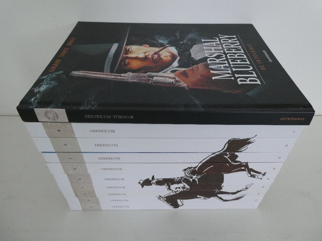 Blueberry ~ Complete Integrale serie hardcovers 1 t/m 10, Complete serie of reeks, Ophalen of Verzenden, Zo goed als nieuw, Giraud, Jean (Gir, Moebius, Prosit Lückner)