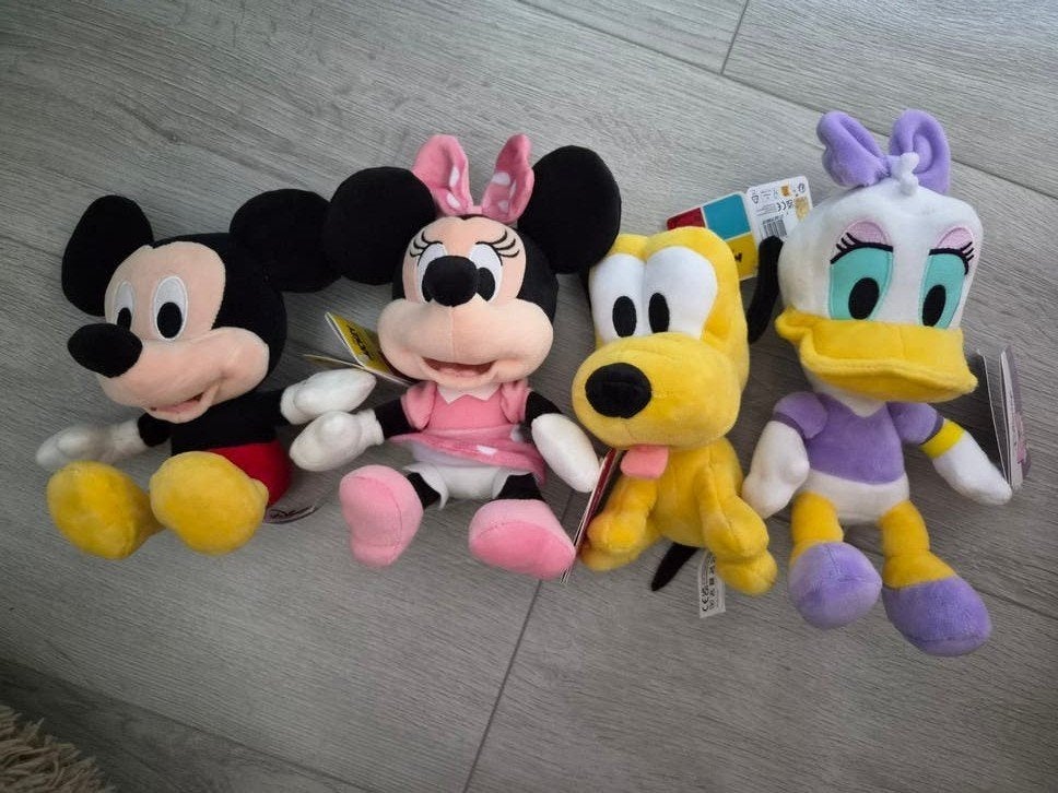Nieuwe Disney Knuffels: Mickey, Minnie, Pluto, Katrien, Ophalen of Verzenden