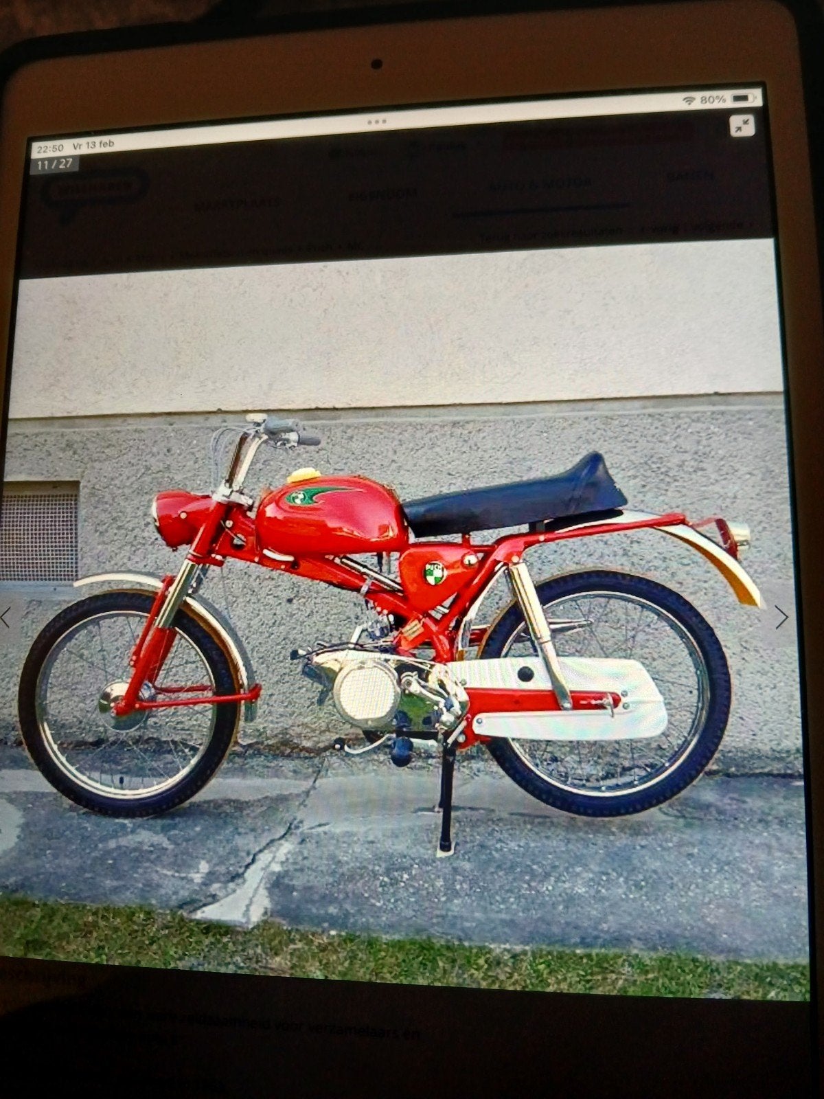 te koop gevraagd puch mc50, Fietsen en Brommers, Ophalen of Verzenden, Puch