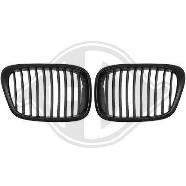 Grill Nierenset BMW 5 Serie E39 Zwart 1223340 1995-2003, Buurserstraat 15 A, 7481 EG,Haaksbergen, Nieuw, Ophalen of Verzenden