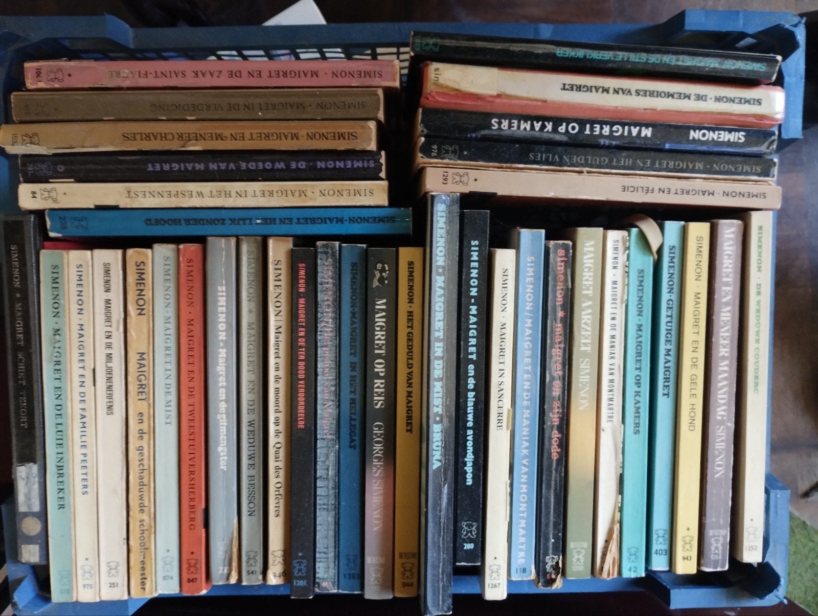 Maigret serie - diverse Franse en Nederlandse edities, Boeken, Ophalen, Gelezen, Georges Simenon
