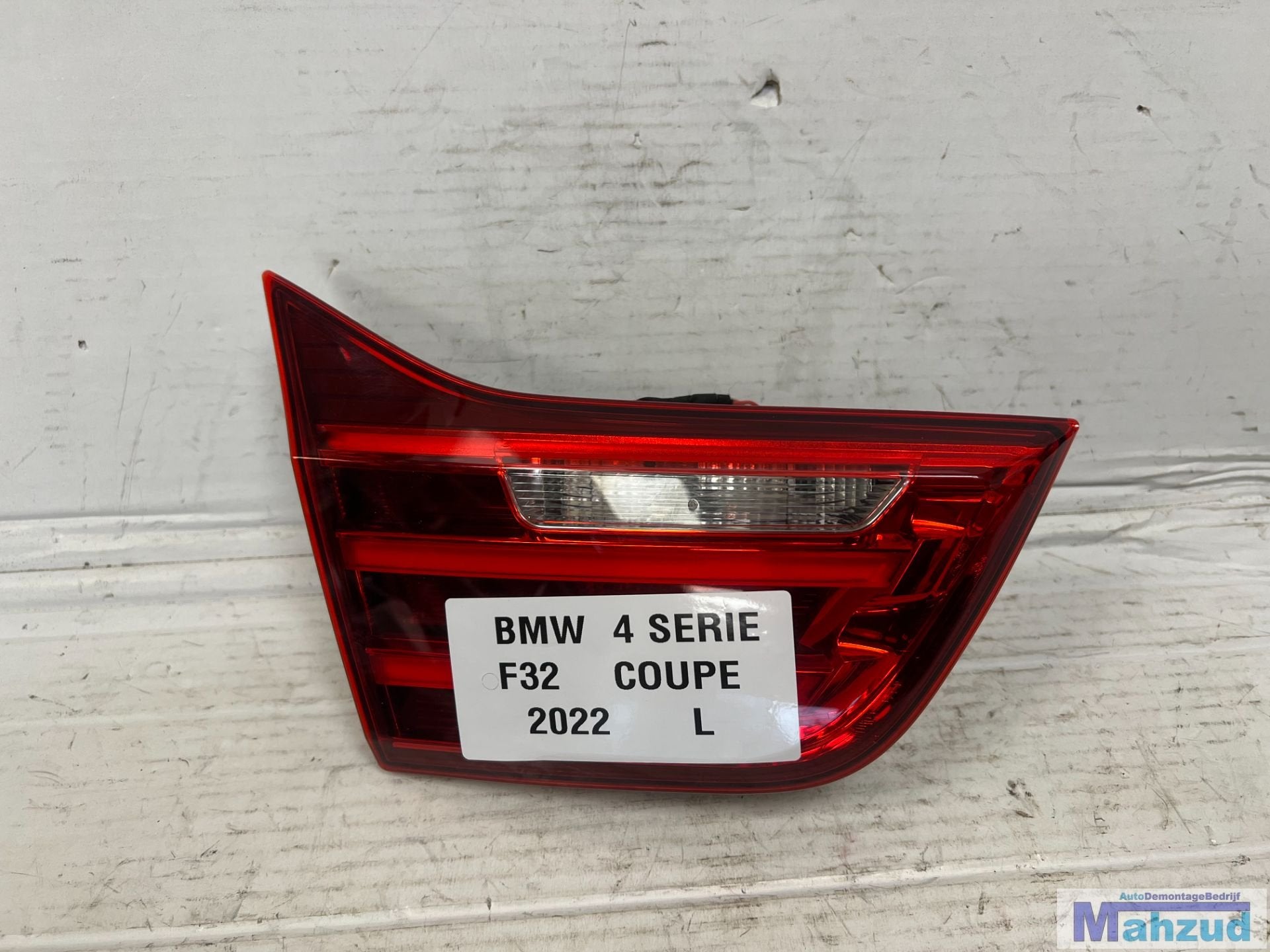 BMW 4 SERIE F32 Links binnen achterlicht 63217296101, Petuelring 130
80788  Munich, DE, Gebruikt, Info@bmw.de, Ophalen of Verzenden