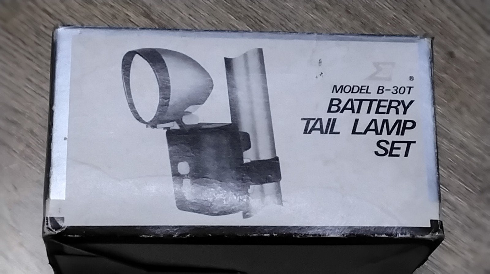 VINTAGE ACHTERLICHT OP BATTERIJ, Ophalen of Verzenden, Gebruikt, Dynamo, Achterlicht
