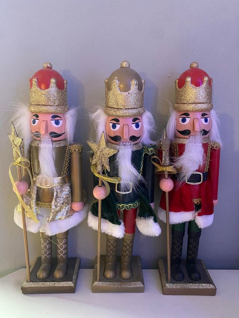 3 grote notenkrakers, Diversen, Kerst, Ophalen of Verzenden