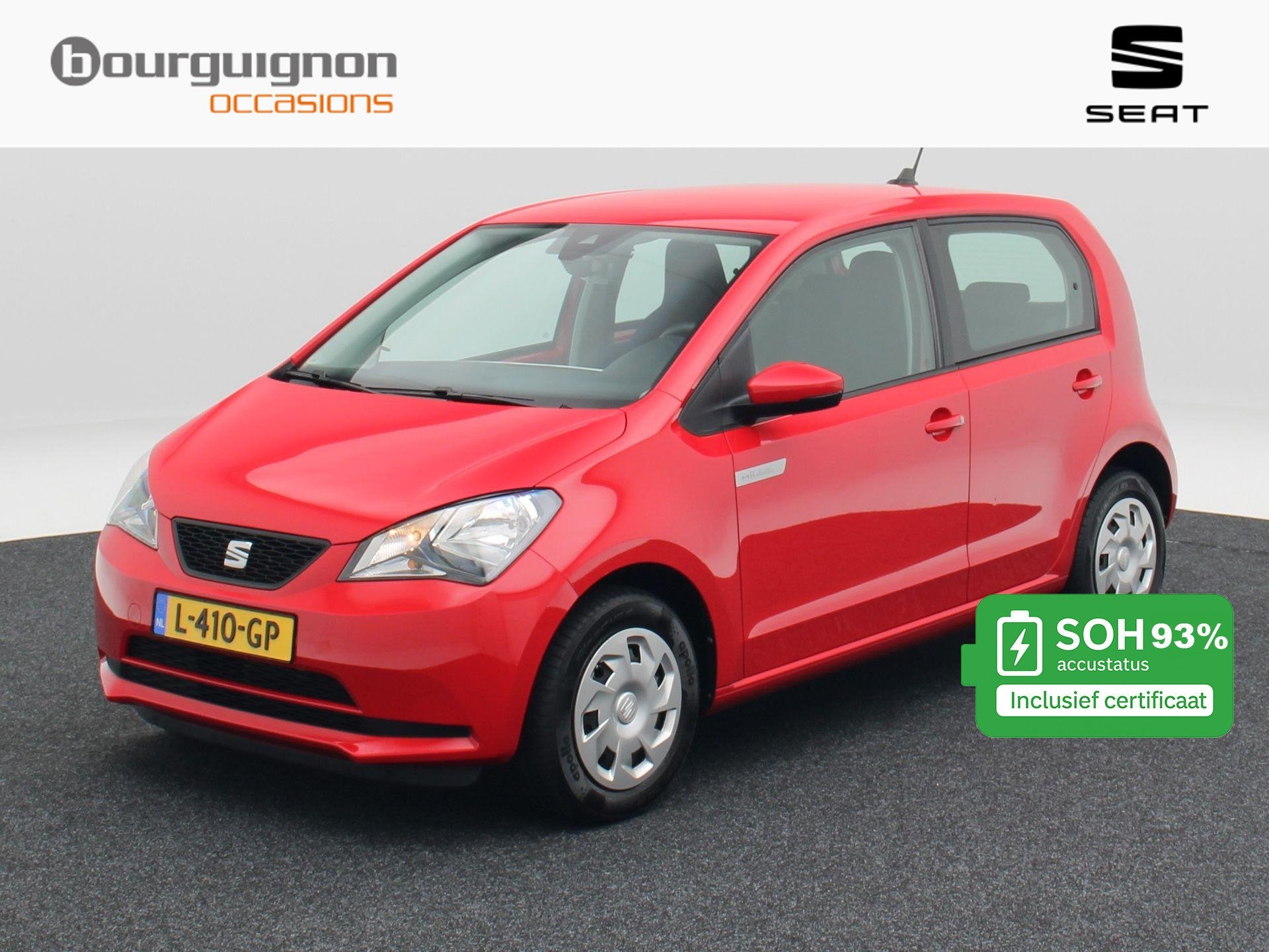 SEAT Mii Electric electric | Cruise Control | Automaat | Blu, Auto's, Zwart, Mii, Origineel Nederlands, Te koop