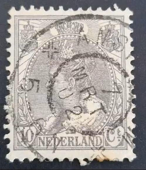 Nederland 1898 -1921 - nvph 62 - Koningin Wilhelmina, Postzegels en Munten, Verzenden, T/m 1940, Gestempeld