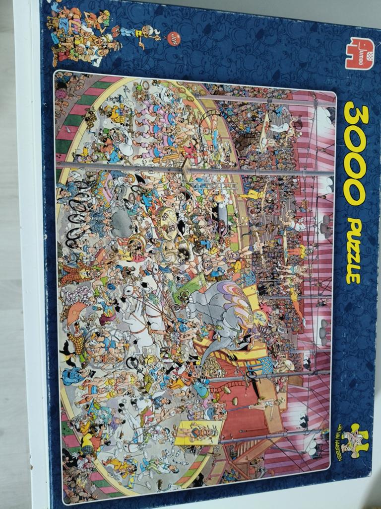 Jumbo puzzel 3000 stukjes - The Circus (2007/4), Ophalen of Verzenden, Gebruikt