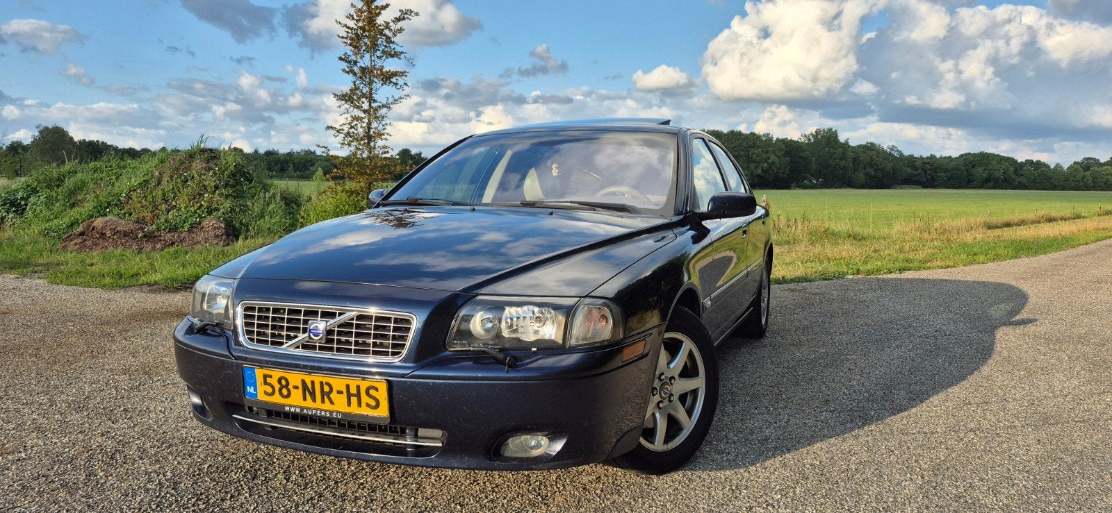 Volvo S80 2.5 T AUT 2004 Blauw, Auto's, Volvo, Particulier, S80, Benzine, D, Sedan, Automaat, Origineel Nederlands, Blauw, Voorwielaandrijving