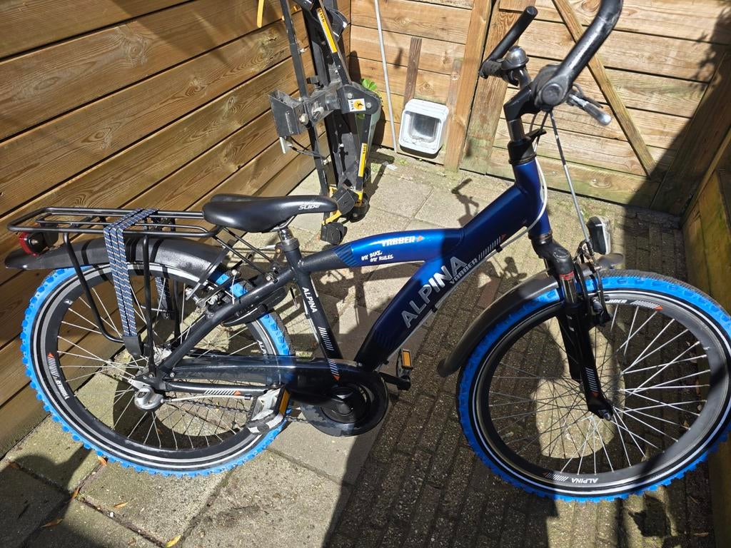 Zgan alpina yabber 24 inch, Fietsen en Brommers, Ophalen, Terugtraprem, 24 inch, Alpina  yabber