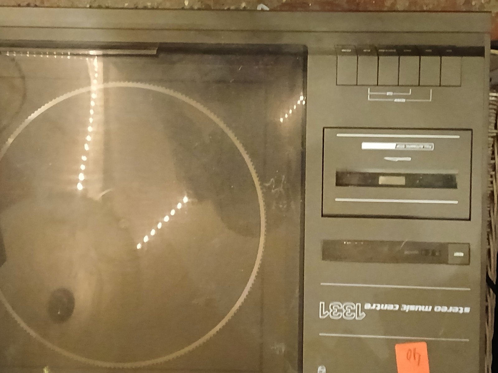 Vintage Philips Stereo Muziekcentrum 1331 Platenspeler, Ophalen, Niet werkend, Platenspeler, Philips
