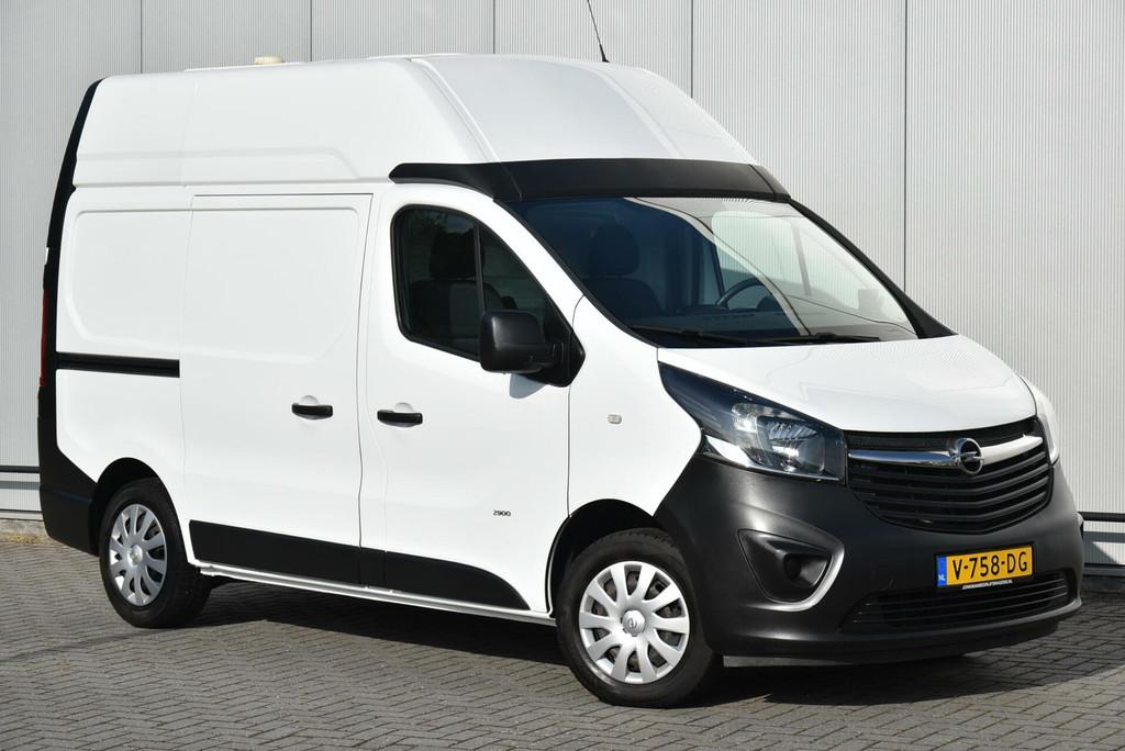 Opel Vivaro 1.6 CDTI L1H2 125 Pk! Euro 6 Airco Camera Cruise, Auto's, Bestelauto's, Gebruikt, 4 cilinders, 2000 kg, Wit