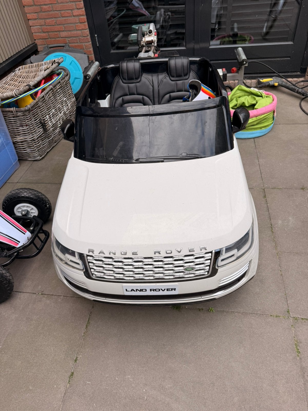 Elektrische kinderauto dubbelzitter, Kinderen en Baby's, Ophalen, Gebruikt