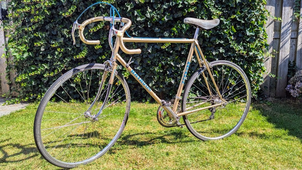 Mooie Retro Batavus Criterium Racefiets – Shimano 600 / SR, Ophalen, 28 inch, Gebruikt, Velgrem