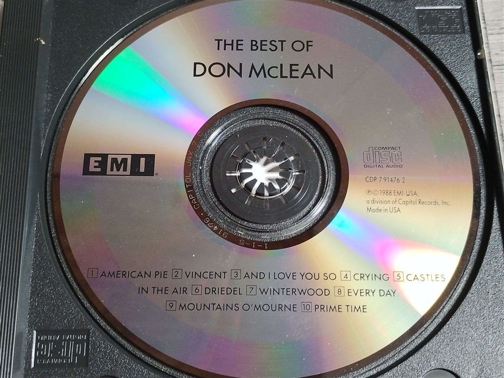Don McLean ‎– The Best Of Don McLean, Ophalen of Verzenden, Zo goed als nieuw, Folk