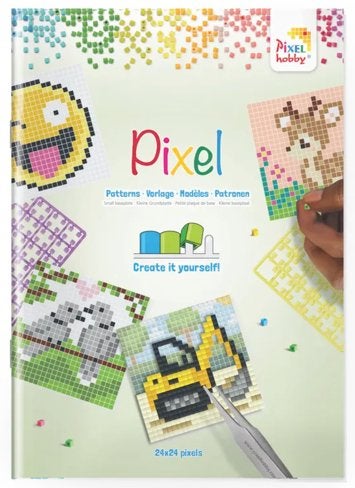 Pixelhobby patronen boekje kleine basisplaat 2e ed. 17x24 cm, Ophalen of Verzenden, Nieuw, Scrapbooking en Knutselen, Geschikt voor kinderen