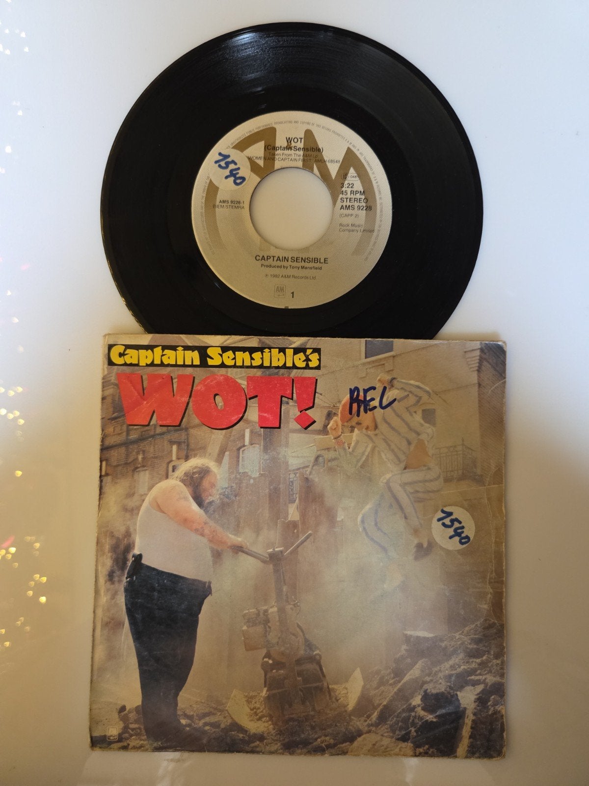 Captain Sensible - Wot, Ophalen of Verzenden, Gebruikt, 7 inch, Pop