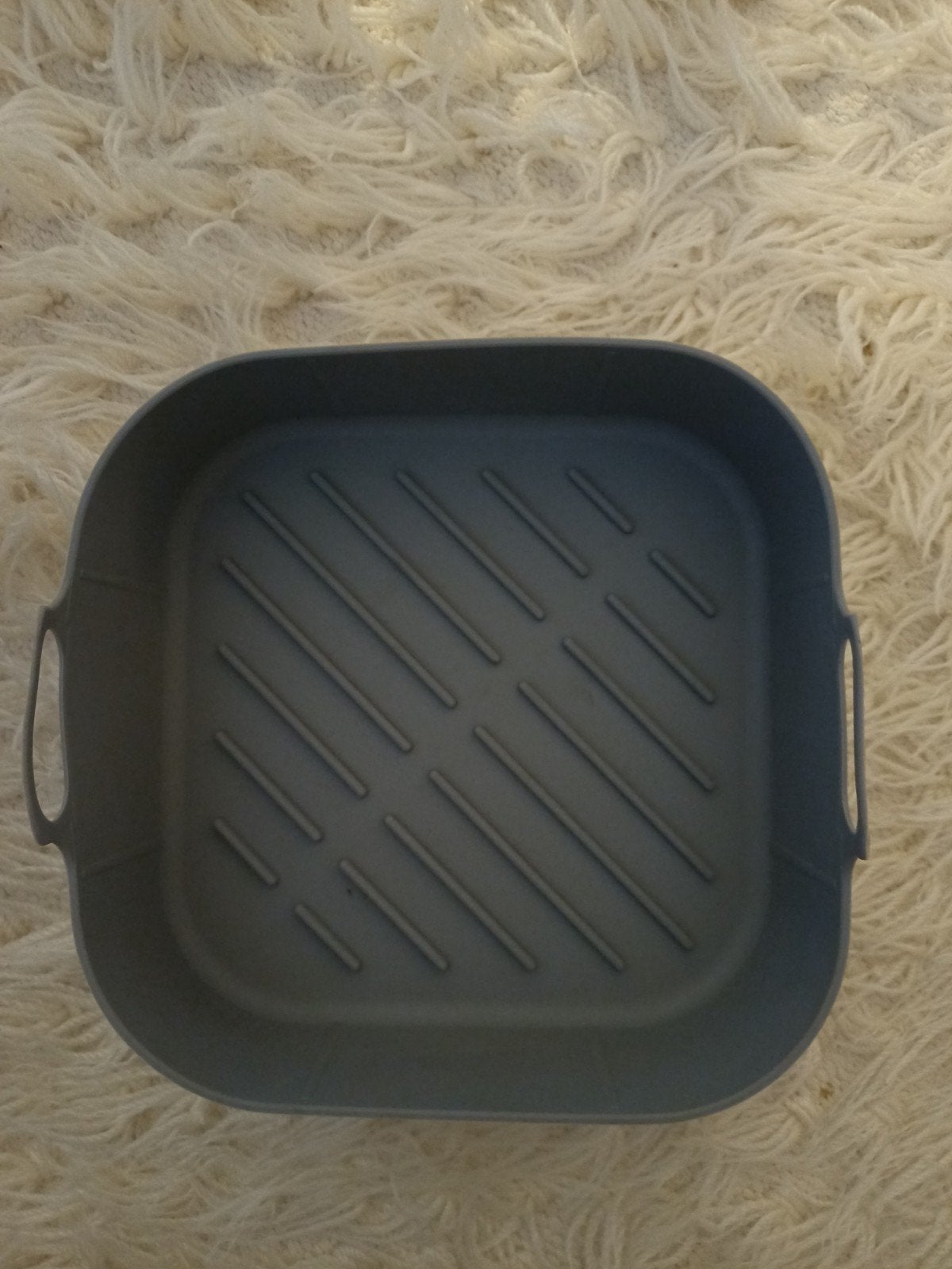 Nieuw Airfryer Mandje - Siliconen - 20.5x20.5cm