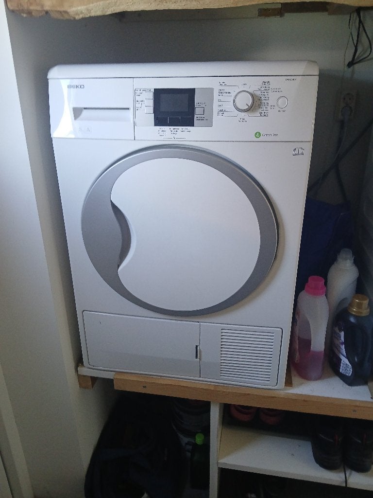 Warmtepomp wasdroger, Ophalen, Gebruikt, Minder dan 85 cm, Overige typen