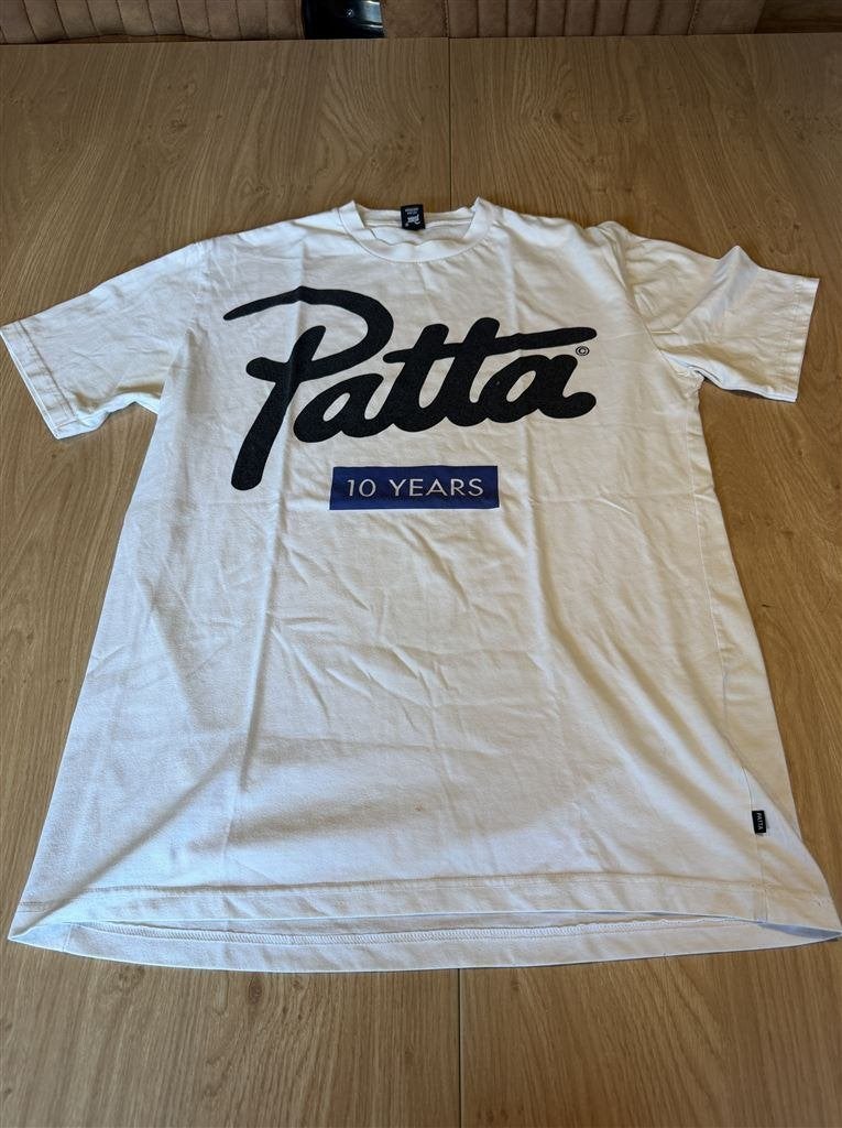 Patta 10 Jaar Jubileum T-Shirt Wit 2014 Maat M, Ophalen of Verzenden, Zo goed als nieuw, Wit