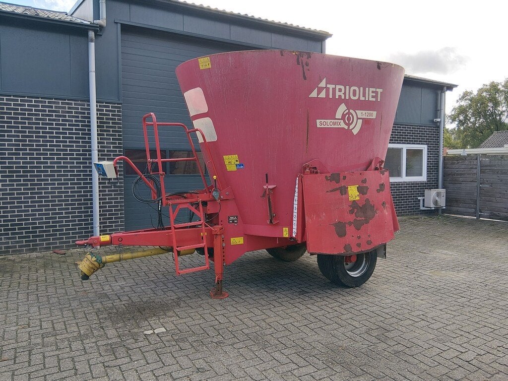 Trioliet Solomix 1-1200 Voermengwagen, Overige, Voertechniek