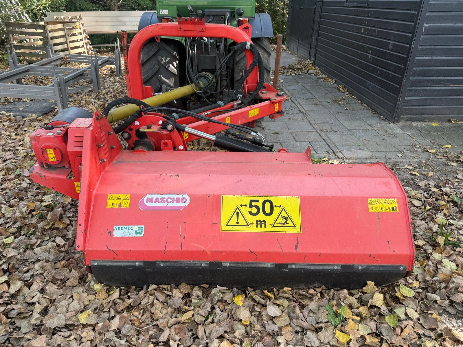 Maschio Giraffa 160 verstek klepelmaaier, Ophalen, Akkerbouw, Weidebouw