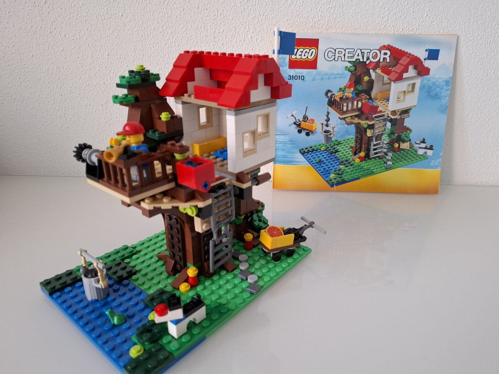 LEGO Creator 31010 Boomhuis, Kinderen en Baby's, Gebruikt, Lego, Ophalen of Verzenden, Inclusief instructies