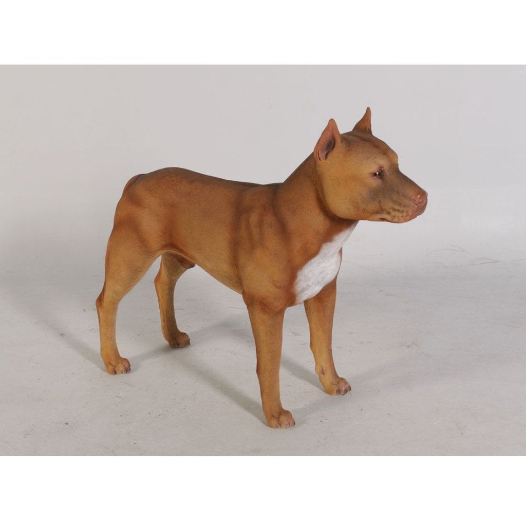 Pitbull beeld - Lengte 87 cm, Ophalen, Nieuw, Overige typen