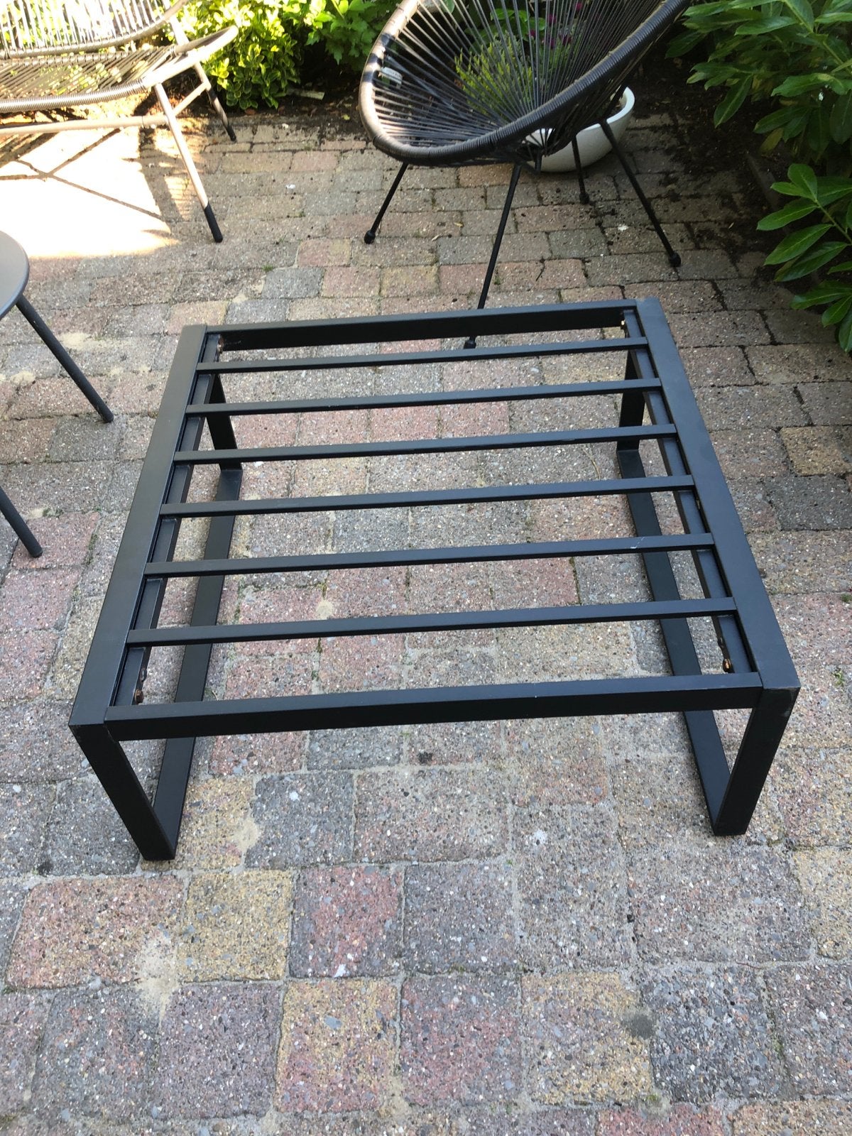 Hocker tafel voetenbank, Tuin en Terras, Overige materialen, Hocker, Ophalen of Verzenden, Zo goed als nieuw