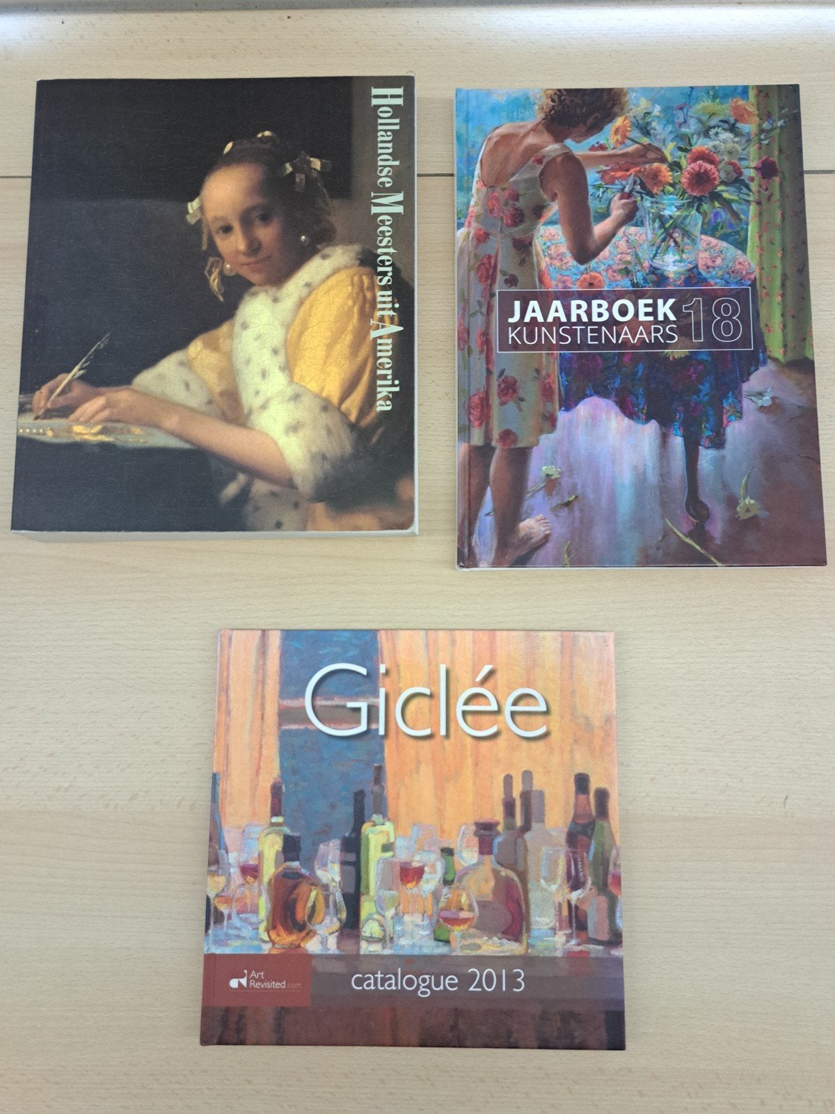 Kunstboeken:Hollandse Meesters, Jaarboek Kunstenaars, Giclée, Verzenden, Gelezen, Schilder- en Tekenkunst, Diverse auteurs