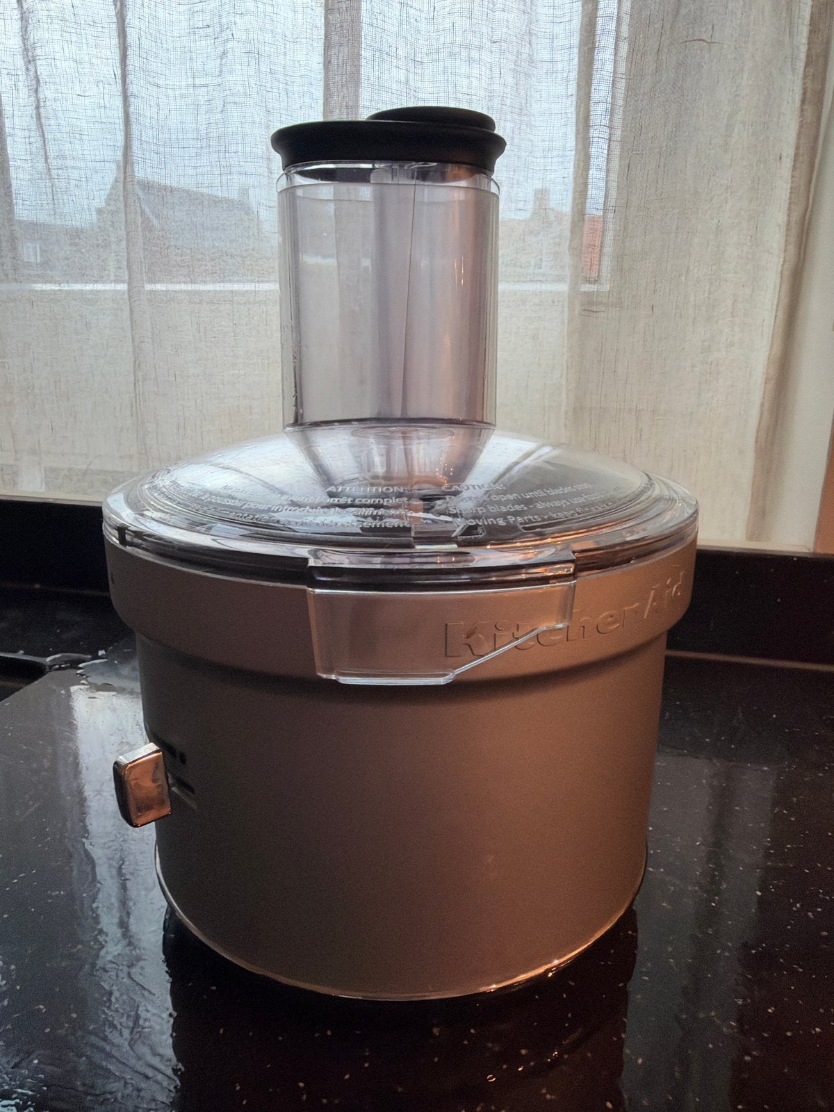 KitchenAid Foodprocessor met accessoires, 2 snelheden, Ophalen of Verzenden, Zo goed als nieuw, 2 tot 3 liter