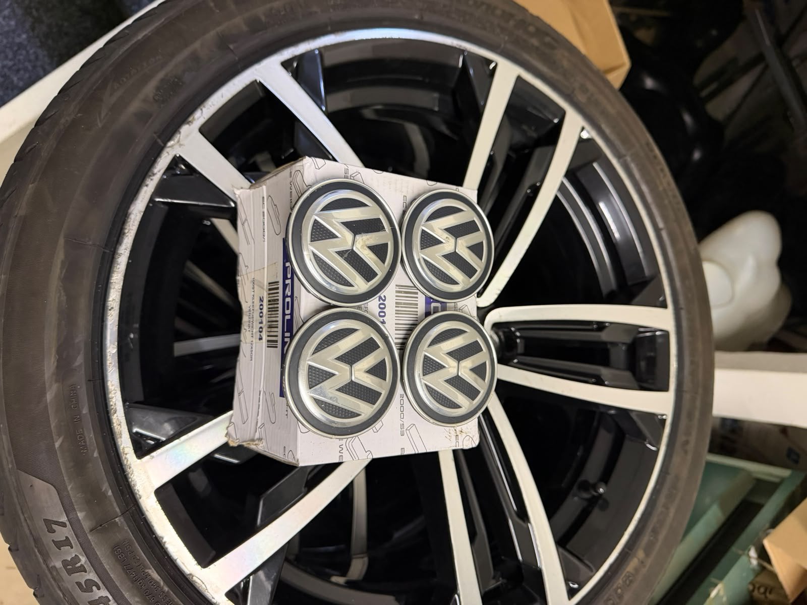 Originele 17 inch VW Golf GTE velgen Rio de Janeiro, Ophalen, Gebruikt, Banden en Velgen, 17 inch