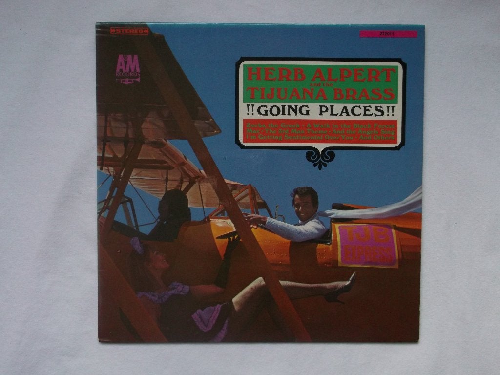 Herb Alpert & Tijuna Brass - Going places LP, Cd's en Dvd's, Vinyl | Jazz en Blues, Ophalen of Verzenden, Gebruikt, 12 inch, LP