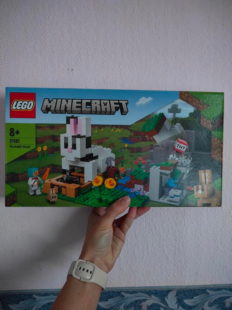 Lego Minecraft, the Rabbit ranch, Minecraft, Lego, Overige typen, Nieuw