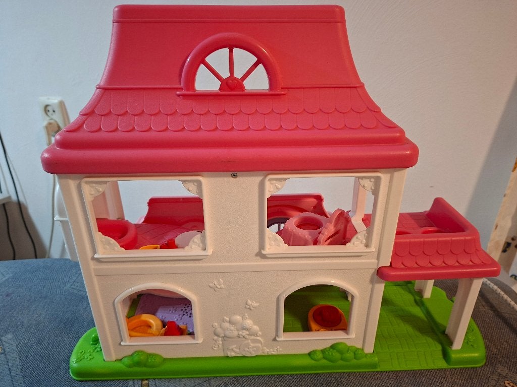Poppenhuis Little People, Ophalen of Verzenden, Zo goed als nieuw, Poppenhuis