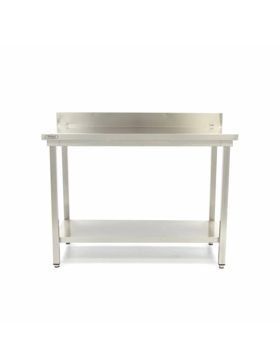 Werktafel rvs 160 x 70 cm  Verstelbare Hoogte met Spatrand, Ophalen of Verzenden, RVS Meubilair