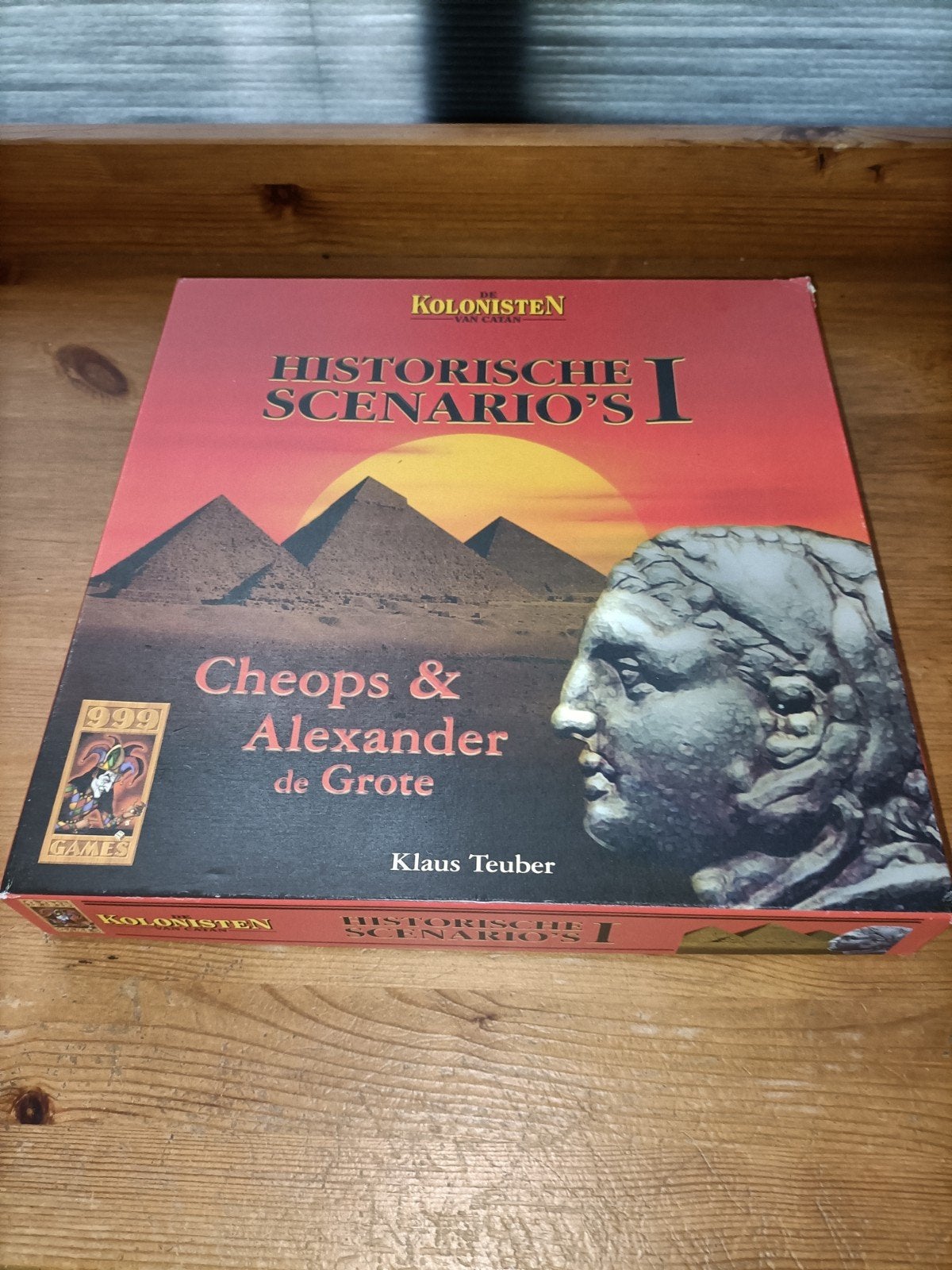 Kolonisten van Catan: Historische Scenario's I, Drie of vier spelers, Ophalen of Verzenden, Gebruikt, 999 Games