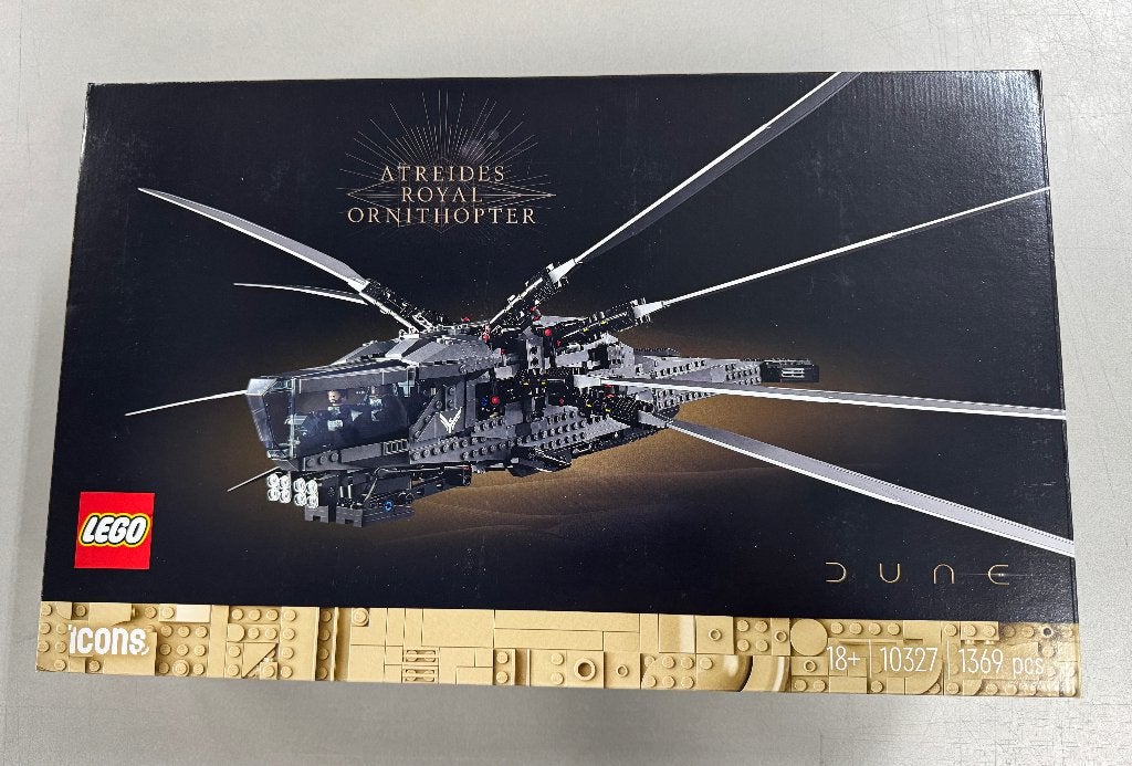 Lego 10327 Icons Dune Ornithopter nieuw, zonder minifiguren, Ophalen of Verzenden, Nieuw, Lego